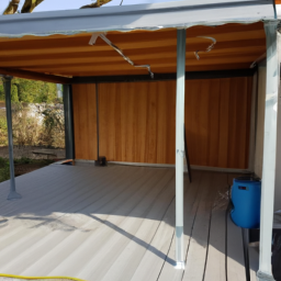 Créer une atmosphère méditerranéenne avec une pergola en fer forgé Saint-Mande